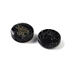 Dyed Black Synthetic Turquoise Beads G-F775-B02-2