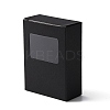 Rectangle Paper Folding Box CON-WH0084-39B-1