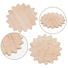 15Pcs Wood Chips WOOD-WR0001-26B-6