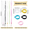 Portable Electronic Cigarette Necklace Lanyard AJEW-GF0006-22-2