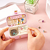 1Pc PU Imitation Leather Jewelry Box LBOX-TA0001-01B-6