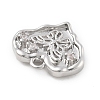 Brass Micro Pave Cubic Zirconia Pendants LS-KK-D283-32P-01-2