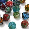 Handmade Bumpy Lampwork Beads LA-CBA7A1F-02B-2