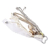 Polyester & Spandex Cord Ropes Pendant Decorations HJEW-JM03850-4