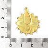 Ion Plating(IP) 304 Stainless Steel Pendants STAS-C104-17G-3
