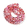 Transparent Glass Beads GLAA-B022-6mm-04-2
