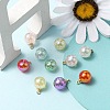 10Pcs UV Plating Acrylic Pendants FIND-YW0002-05-5
