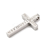 304 Stainless Steel Pendants STAS-P421-10P-2