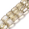 Electroplate Glass Beads Strands EGLA-D030-19I-1