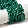 Natural Green Onyx Agate(Dyed & Heated) Beads Strands X-G-D347-A04-4mm-2