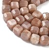 Natural Sunstone Beads Strands G-C267-A08-4