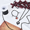 10M Oxidation Aluminum Faceted Curb Chains CHA-SC0001-05-3