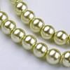 Glass Pearl Beads Strands X-HY-12D-B04-2