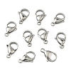 Tarnish Resistant 304 Stainless Steel Lobster Claw Clasps STAS-AB17-5