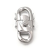 304 Stainless Steel Twister Clasps STAS-D382-05E-P-1