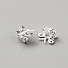 Butterfly Alloy Rhinestone Hair Fastener for Women Girls Hairstyling OHAR-WH0011-56A-2