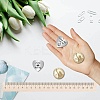 201 Stainless Steel Commemorative Decision Maker Coin AJEW-CN0002-07A-4