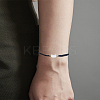 1Pc Imitation Pearl Braided Beads Bracelets for Men Women BJEW-LP0003-13B-1