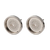 201 Stainless Steel Stud Earring Findings STAS-D379-10D-P-1