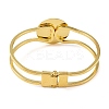 Brass Bangle Making BJEW-K156-01G-3
