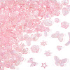182Pcs 100G Transparent Acrylic Beads OACR-TA0003-66C-3