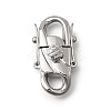 304 Stainless Steel Twister Clasps STAS-D382-05C-P-1
