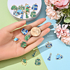 20Pcs 10 Styles Camping Equipment Series Alloy Enamel Pendants FIND-YW0007-24-4