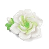 Opaque Resin Flowers Cabochons RESI-R463-02F-1
