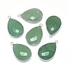 Natural Green Aventurine Pendants G-E526-07B-06-2