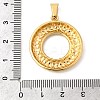 304 Stainless Steel Textured Pendants LS-STAS-C163-06B-G-3