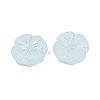 Frosted Transparent Acrylic Beads OACR-P029-19B-06-3