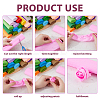 16Pca 16 Colors Handmade Crepe Paper DIY-FH0010-37-3