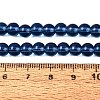Transparent Glass Beads Strands GLAA-T032-T6mm-28-2