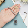Steel Leather Puncher Hole Drilling Tool AJEW-WH0471-153A-3