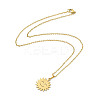 304 Stainless Steel Jewelry Set for Women LS-SJEW-F219-05G-3