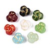 Twist Glass Beads GLAA-T025-37M-1