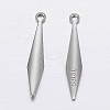 Non-Tarnish 316 Surgical Stainless Steel Pendants LS-X-STAS-P198-04-2