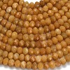 Natural Topaz Jade Beads Strands G-Z111-A06-03-4