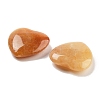 Heart Natural Yellow Aventurine Palm Stones G-C134-06A-09-2