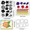 1Pc Carbon Steel Cutting Dies Stencils DIY-GL0004-83A-5