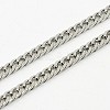Curb Chain Necklace for Men NJEW-F027-12-2