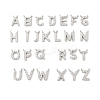 26Pcs Brass Micro Pave Clear Cubic Zirconia Pendants KK-H252-02P-1