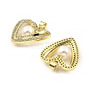 Rack Plating Real 18K Gold Plated Brass Pendants KK-B077-11G-2