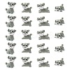 20Pcs 4 Styles Mini Resin Dog Ornaments RESI-CJ0004-85-1