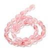 Cherry Quartz Glass Beads Strands G-B106-A01-02-3