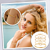 6Pcs 6 Styles Brass Chain Bracelets for Women BJEW-PH0004-50-5