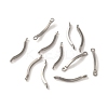 Non-Tarnish 304 Stainless Steel Connector Charms STAS-Q323-11P-1