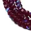 Opaque Glass Beads Strands EGLA-A035-P3mm-L02-3