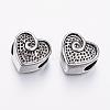 304 Stainless Steel European Beads STAS-E131-03AS-2