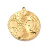 Ion Plating(IP) 304 Stainless Steel Pendants X1-STAS-A066-02G-1